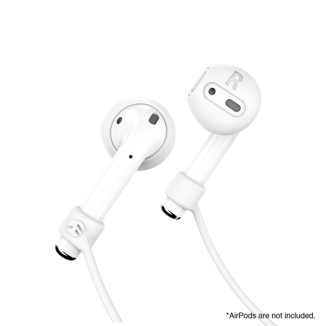 AirPodsを絶対に落とさないためのイヤーピース&ネックストラップ