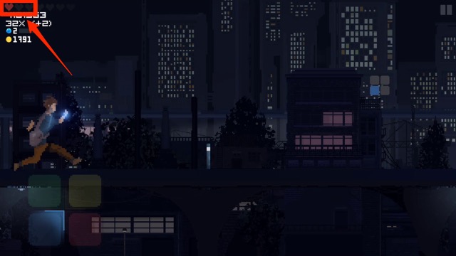 新作・無料スマホゲームアプリ、SF・サイバーパンクな世界観のドットで描かれたランゲーム「Retroshifter」 10