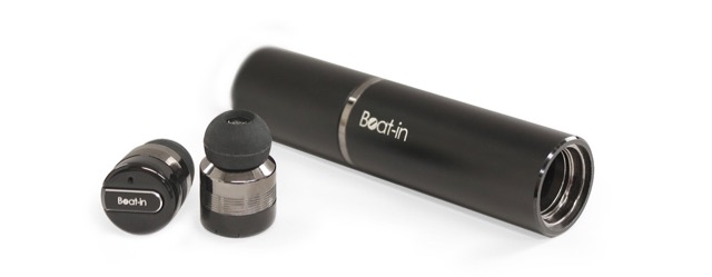 完全ワイヤレスイヤホン『Beat-in Stick』に新色ブラックが追加