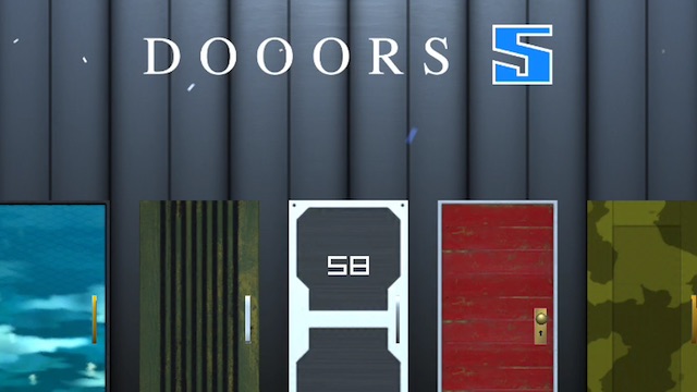 【アプリレビュー】スマホ脱出ゲームの定番『DOOORS』の最新作『DOOORS 5』を遊んでみた