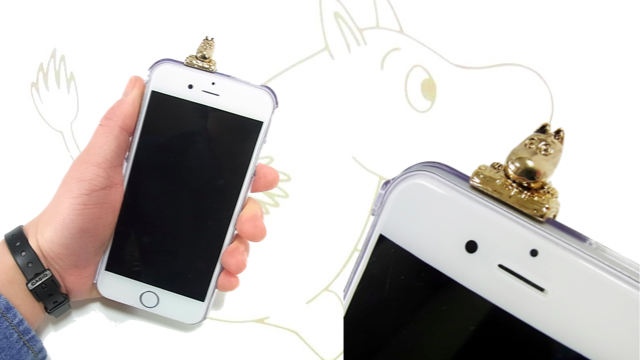 ムーミンがぴょこんと顔を出すiPhone 7用クリアケースが可愛い!