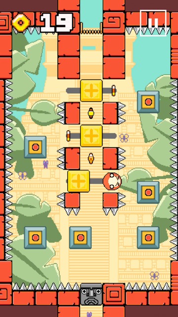 新作・無料スマホゲームアプリ「スウィングキング(swing king)」タップだけの簡単操作で遊べる新感覚のパズルゲーム 11