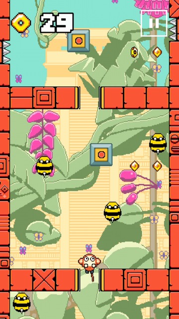 新作・無料スマホゲームアプリ「スウィングキング(swing king)」タップだけの簡単操作で遊べる新感覚のパズルゲーム 9