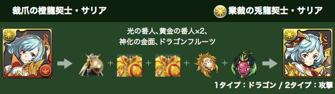 業裁の兎龍契士・サリア 究極素材