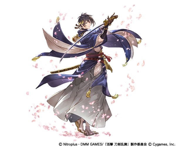 グラブル 活撃 刀剣乱舞 コラボ決定 登場キャラも公開されたぞ Appbank