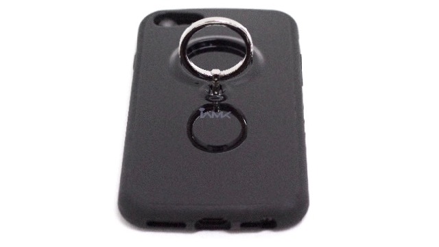 落下防止リングとiPhone 7ケースが一体化した『iAMK Finger Ring Bumper Case』