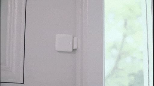 スマホで戸締りが確認できるスマート窓センサー『leafee mag』