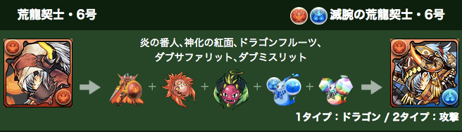 6号 進化素材