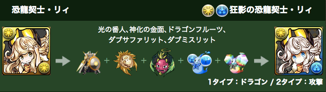 リィ 進化素材