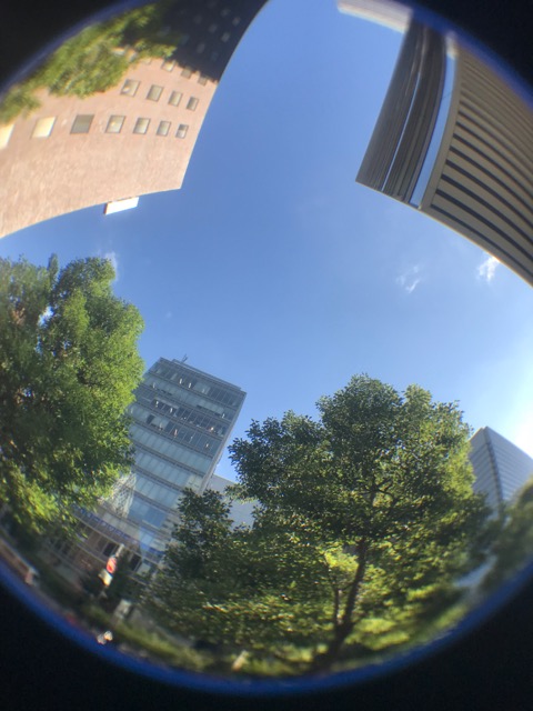 【ダイソー】100円のスマホ用「魚眼レンズ」が楽しすぎ! 写真がたちまち上級者に