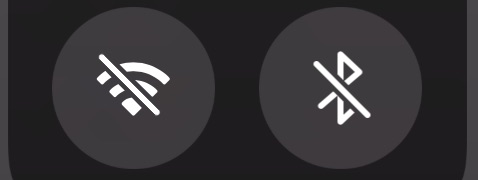 【iOS11】Wi-Fi・Bluetoothはコントロールセンターでオフにできない