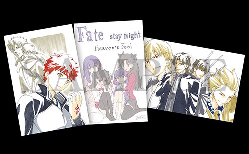映画「Fate HF」2週目特典は「Zero」コラボポストカード。2枚目の「英霊装束」も