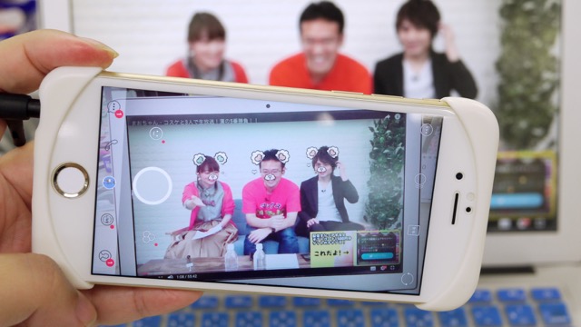 新感覚 スノー越しで動画見るとおもしろいって聞いたからやってみたらワロタwww Appbank 新感覚 スノー越しで動画見るとおもしろいって聞いたからやってみたらワロタwww Appbank
