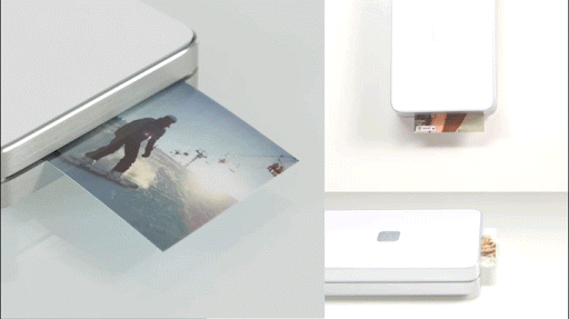 動く写真がをその場で印刷できるスマホ用モバイルプリンタ『LifePrint』