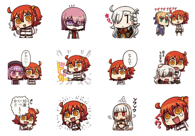 【FGO】LINEスタンプ第3弾「マンガで分かる！FGO」