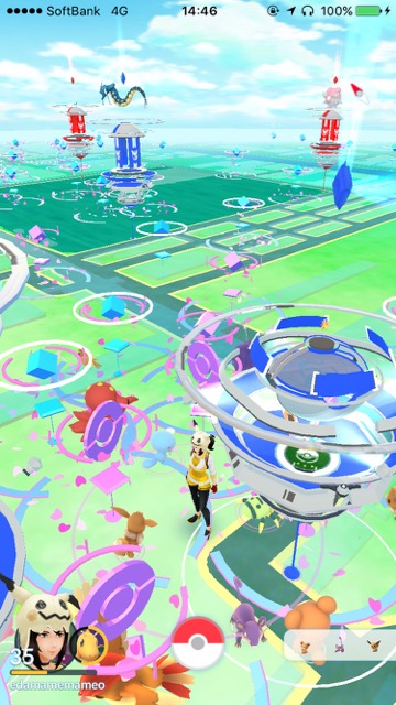ポケモンgo 1時間で約100匹 ポケモンを大量ゲット Xp稼ぎは錦糸町 Appbank