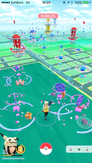 ポケモンgo 1時間で約100匹 ポケモンを大量ゲット Xp稼ぎは錦糸町 Appbank