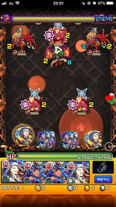 焔摩天ステージ1