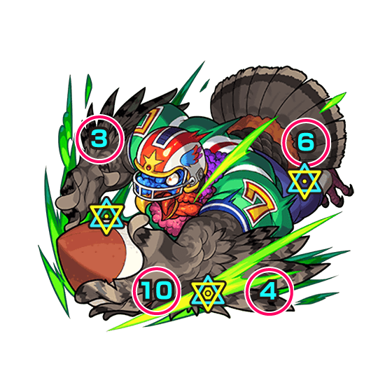 ボスマキシマムターキー攻撃
