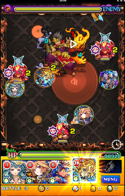 焔摩天ステージ3