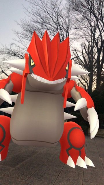 ポケモンGO(ポケモンゴー・ポケモンgo) pokemon go ポケモンgo新ポケモン ポケモンgo第三世代 ポケモンgoルビーサファイア ポケモンgoルビサファ ポケモンGOアップデート情報 【ポケモンGO】グラードンでAR+の真価を見た! かっこよすぎる!