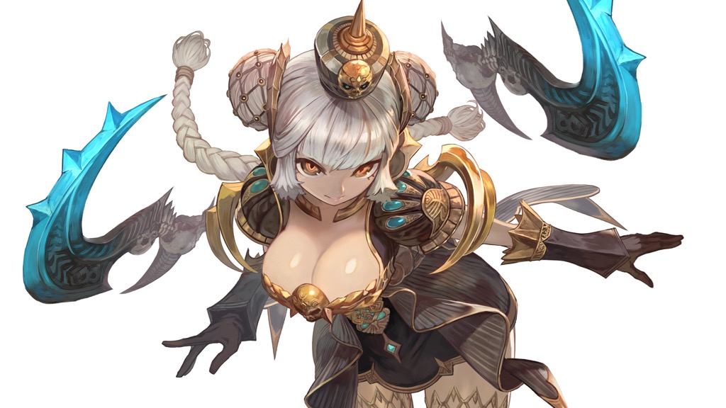 上目づかいがたまらなくセクシー。黒魔導士レイアナ（声優：上坂すみれ）参戦【ロストキングダム】