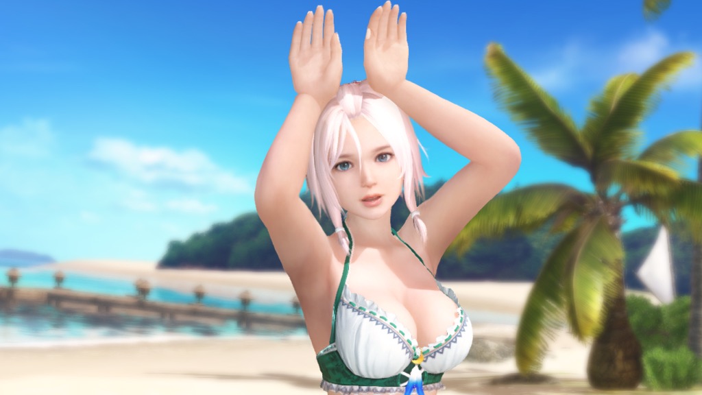 新キャラ「ルナ」はウサギポーズがかわいい美少女学者【DOAXVV】