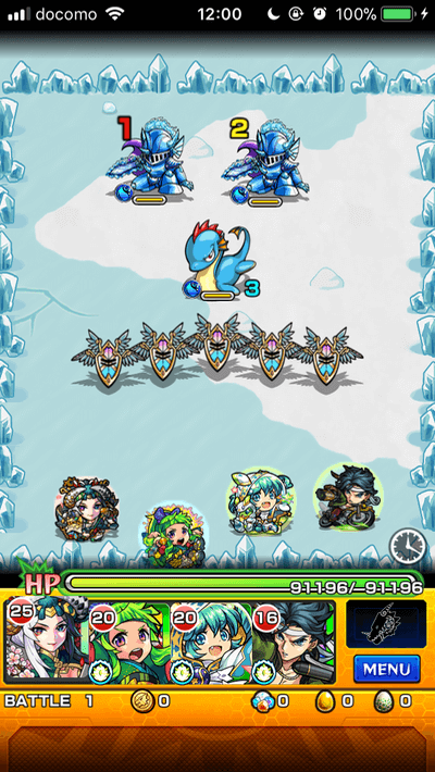 モンストフンババステージ1