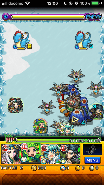 モンストフンババステージ2