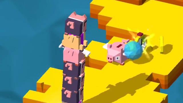 【新作アプリレビュー】ブタ「俺の屍を越えてゆけ」なランゲーム『Piggy-Pile』