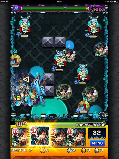 モンスト帝釈天ステージ7攻略