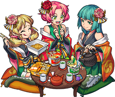 モンストごつ盛りアイドル赤穂浪士