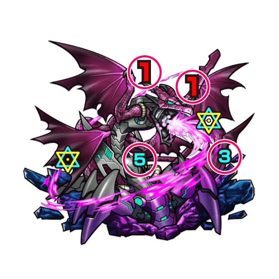 モンストステージ5ボス攻撃パターン