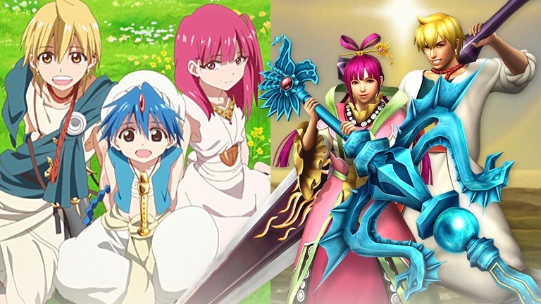 Tvアニメ マギ モンハン コラボ開催 バルバッド シンドリアなどの装備を手に入れよう Appbank