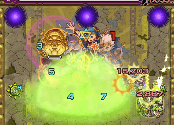 モンスト大黒天デスステップ