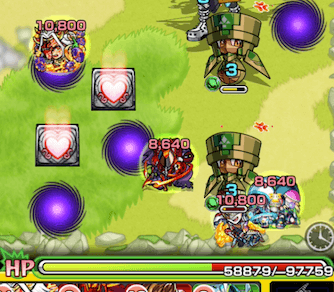 モンストアーチェラ攻略白爆発