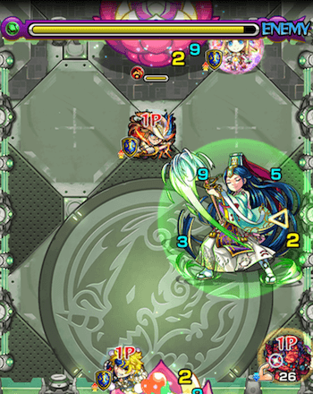 法海攻略ステージ4花移動