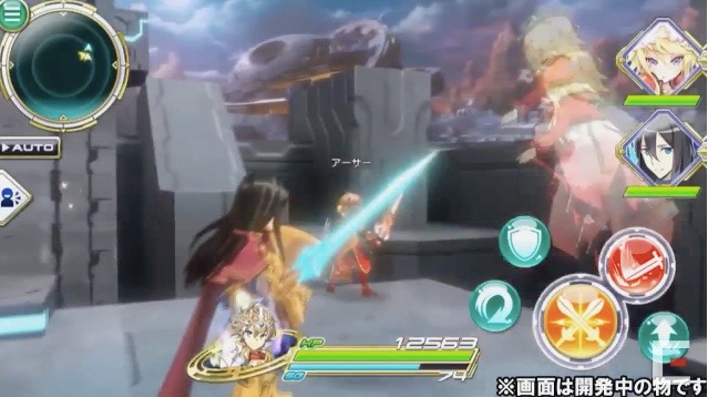 Sqex新作アクションrpg 交響性ミリオンアーサー はキャラメイク可能で 3dキャラを操作して戦うことに Appbank