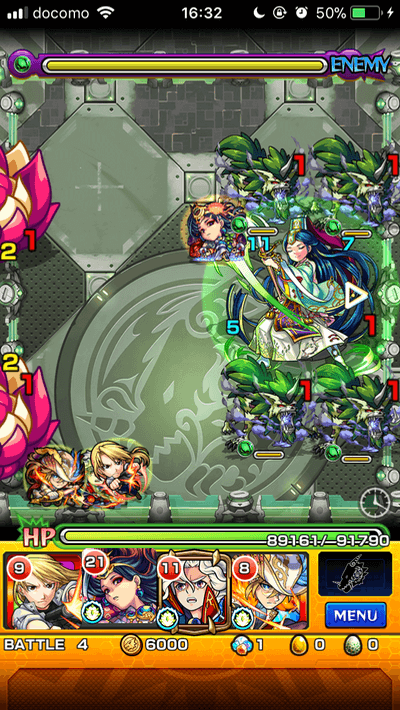 モンスト法海攻略ステージ4