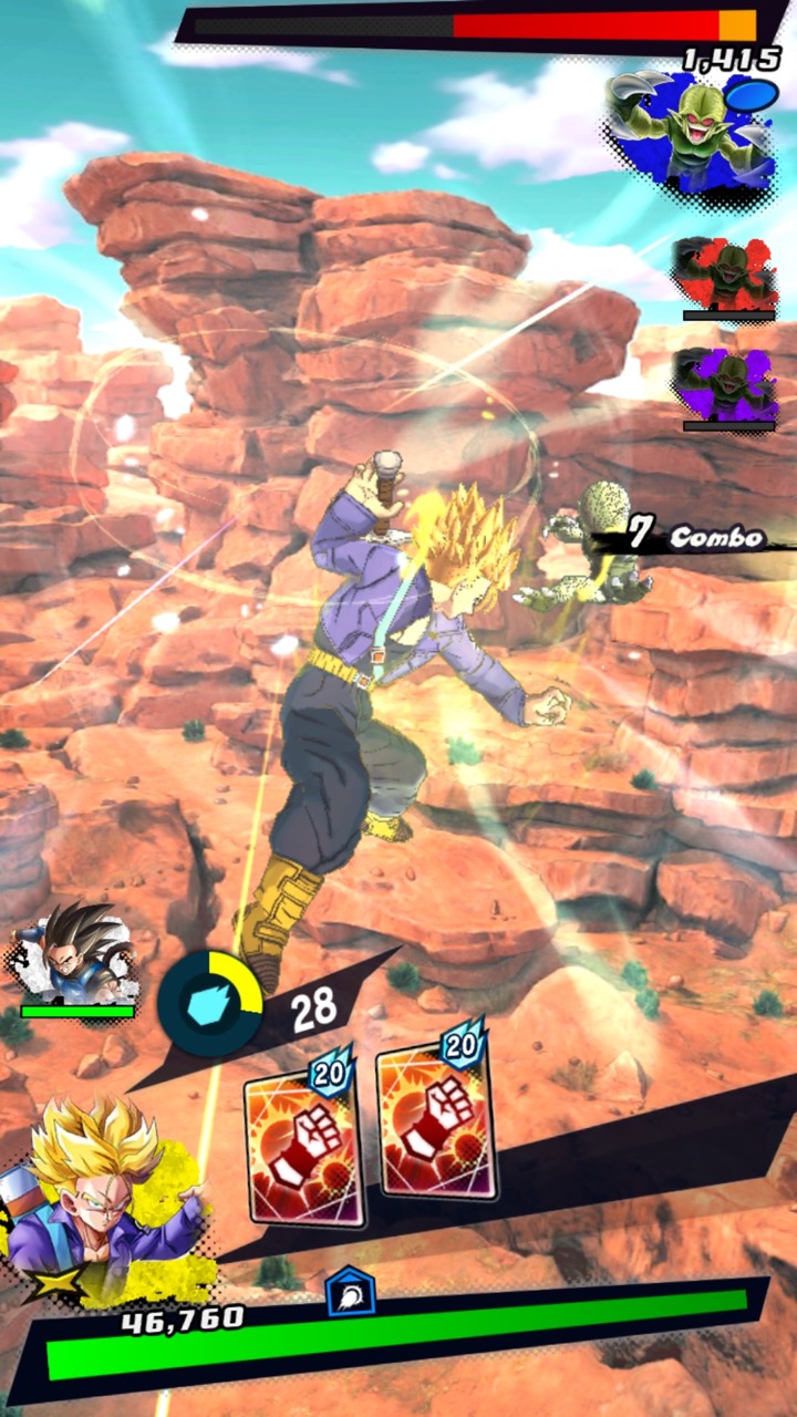 『ドラゴンボール レジェンズ』スクリーンショット