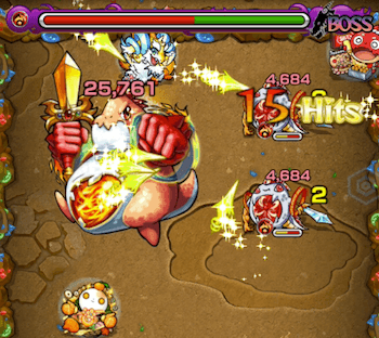 モンストタスの巣窟ステージ3