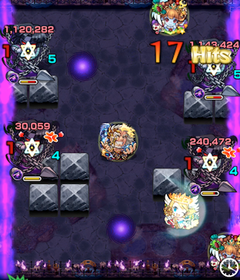 モンスト攻略不動明王廻ステージ1ワープ