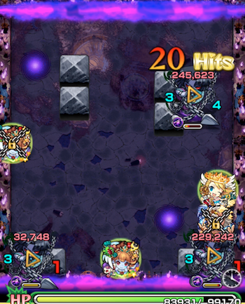 モンスト攻略不動明王廻ステージ3ワープ