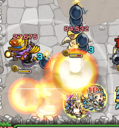 モンストVer.11アプデメタトロンバウンドボム