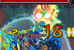 モンスト銀魂コラボ新八SS