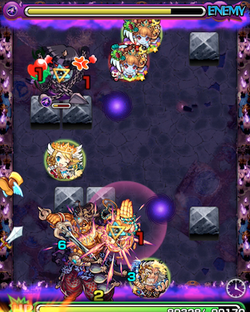 モンスト攻略不動明王廻ステージ5ワープ
