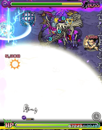 モンスト攻略アジダハーカ白爆発