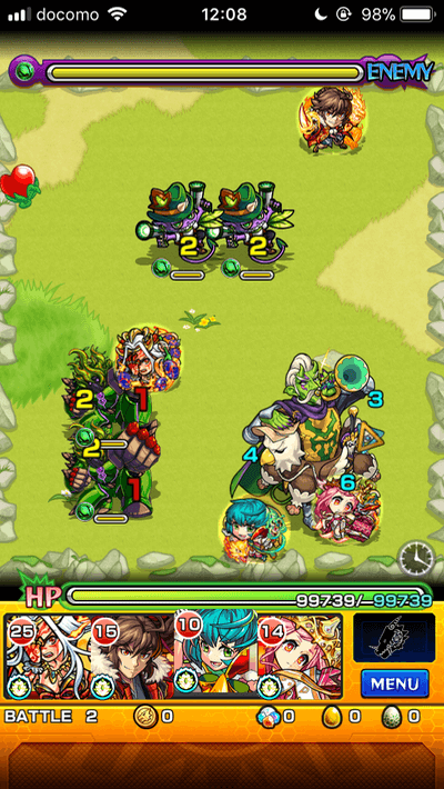 モンストムルムルステージ2