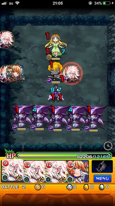 モンスト攻略高杉晋助超究極ステージ2