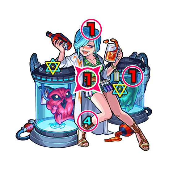 モンスト攻略ジョルノロキア中ボス攻撃パターン